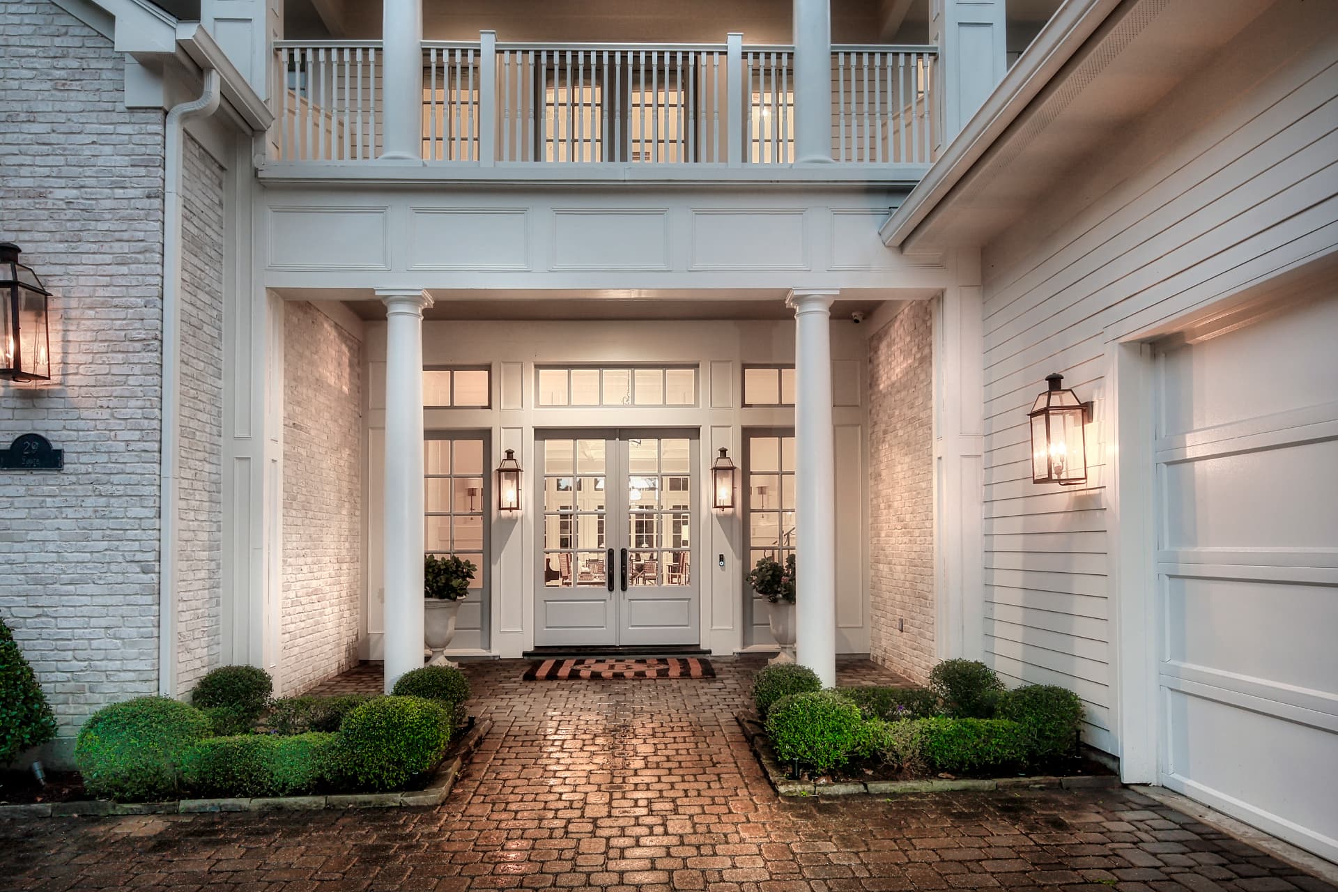 The front entry